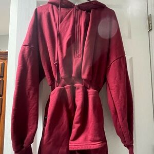 Game Day Dress - Crimson